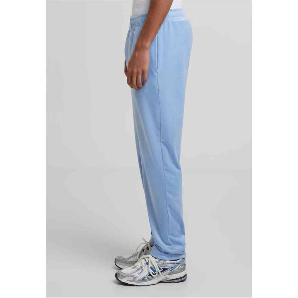 Urban Classics - Velvet Track pants - Blue